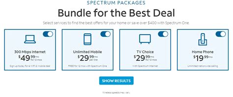 spectrum internet offers